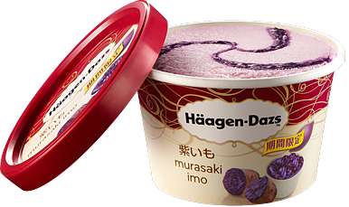 ハーゲンダッツアイスクリーム紫いもの商品画像