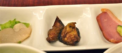 中華ランチの前菜３種